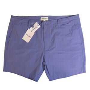 Unison - Men’s Everyday Tech Shorts with Internal Drawcord Blue Indigo Size 2XL
